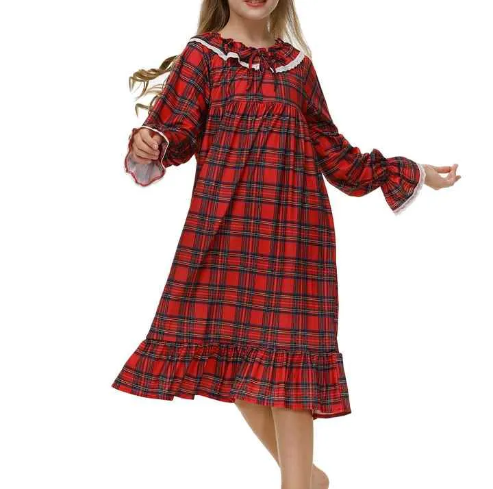 جلابيات نوم للبنات قطنيه -Cotton nightgowns for girls