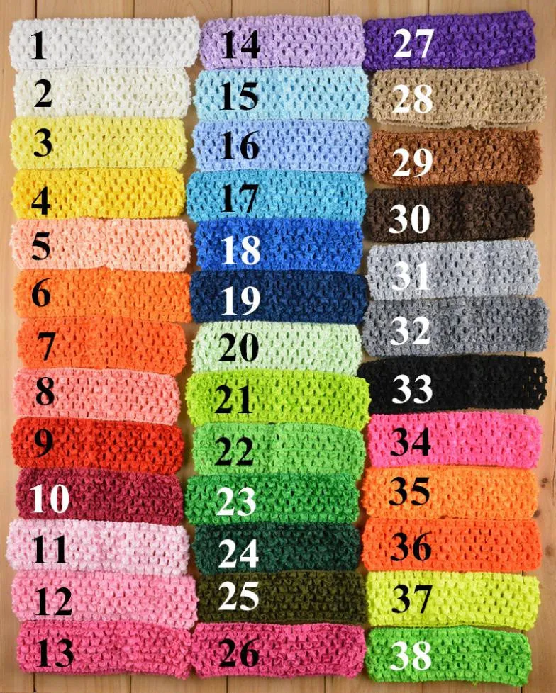 5 Inch Boutique Bow Crochet Headbands