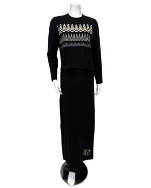 AFN1822 3 Tone Design Cotton Nursing Nightgown