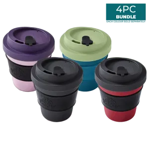 All Natural 350ml Coffee Cup 4PCs Bundle