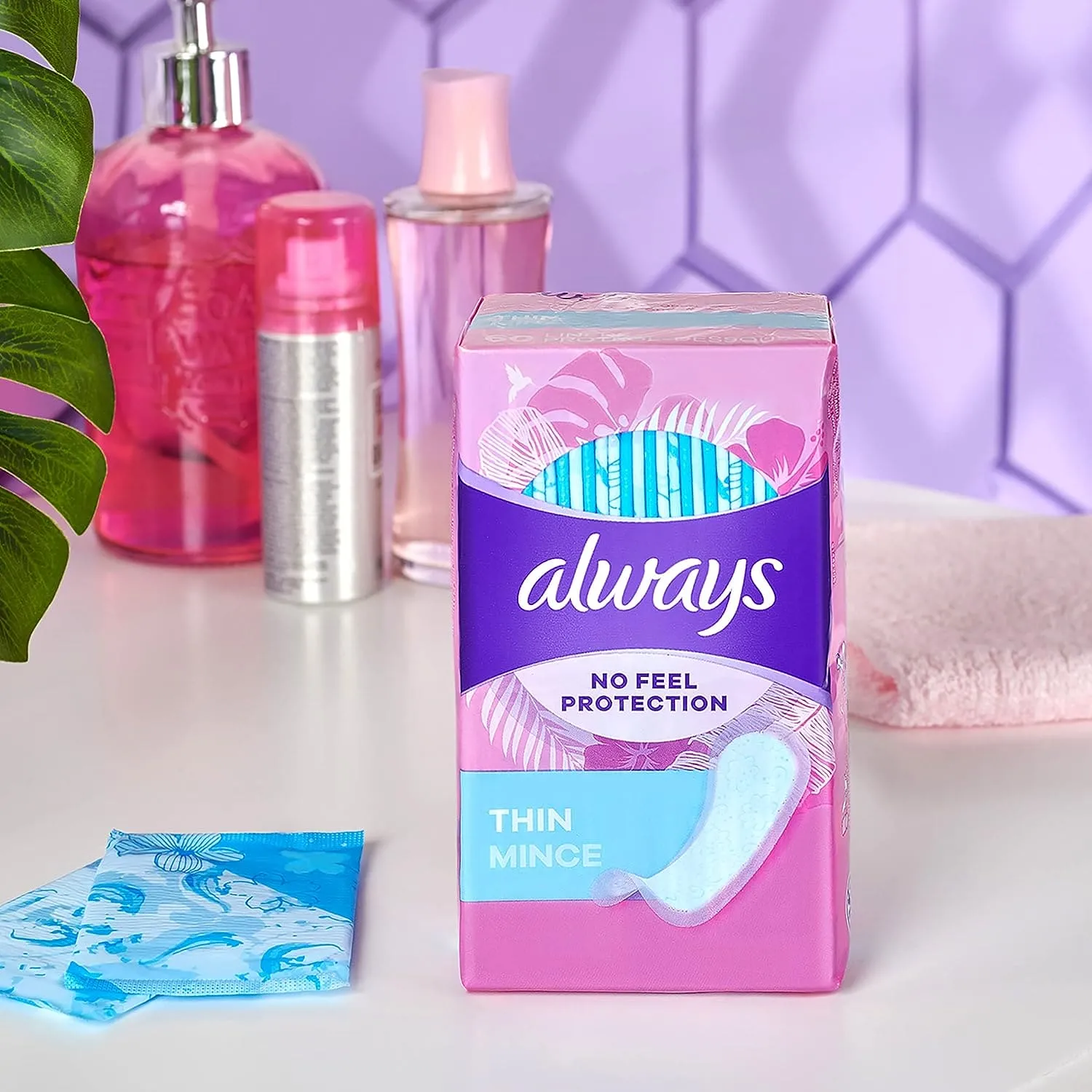 ALWAYS PANTY LINERS BREATHABLE SCENTED 20CT - APLBS20