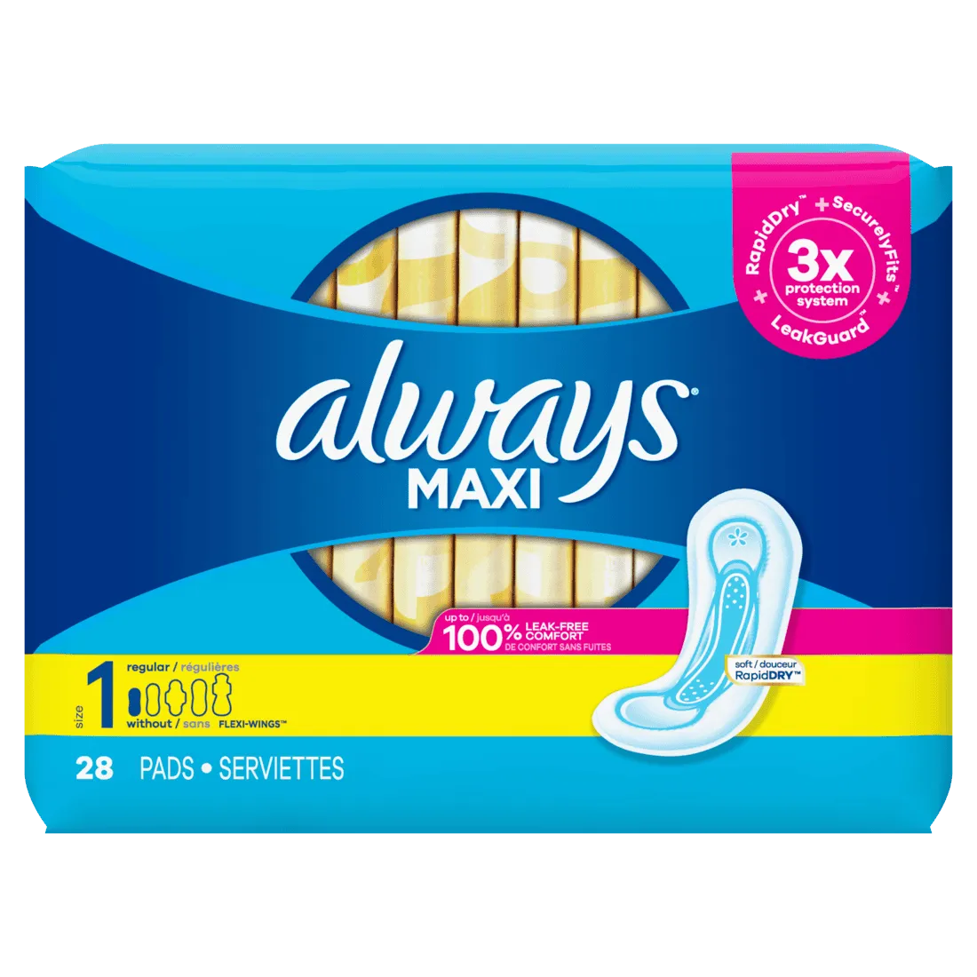 ALWAYS PANTY LINERS BREATHABLE SCENTED 20CT - APLBS20