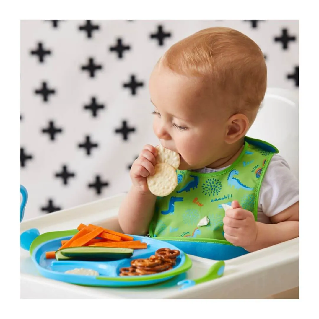 B BOX Travel Bib   Silicone Spoon