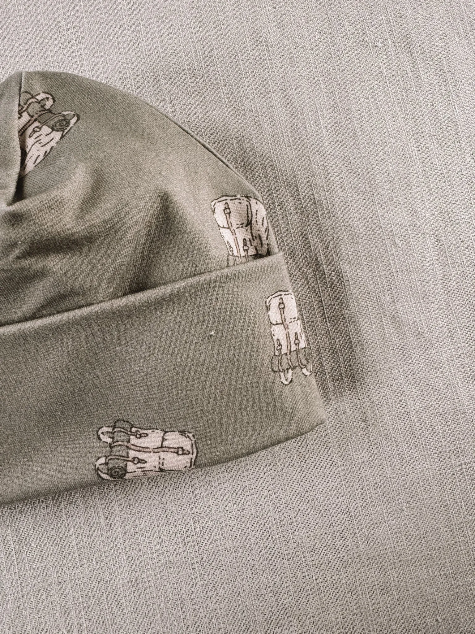 Baby beanie / boho backpacks - boys