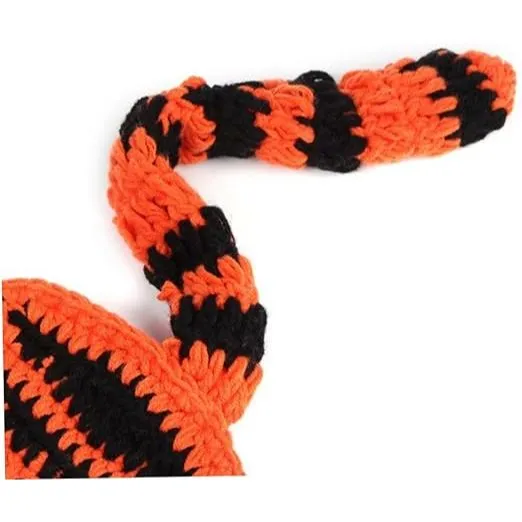 Babymoon Baby Tiger Theme | Baby Photography Props | Costume | Baby Gift set | Black-Orange