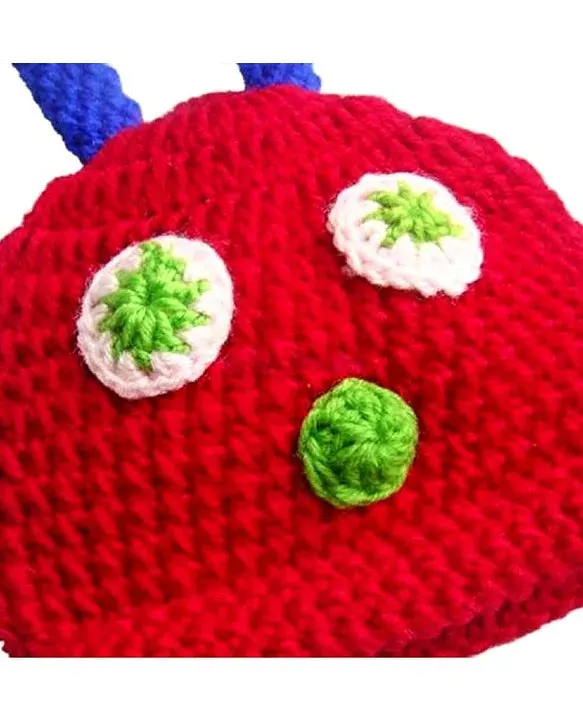 Babymoon Caterpillar Set Pouch Wrap with Cap Newborn Photography Props