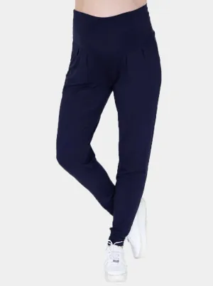 'Bamboo Comfort' Maternity Lounge Pants - Navy