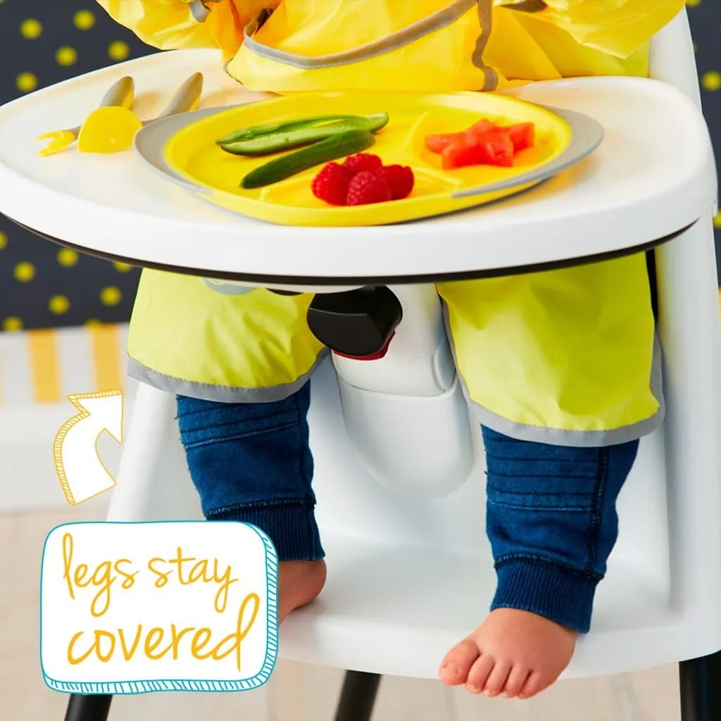 B.Box Smock Bib- Strawberry Shake Pink Orange