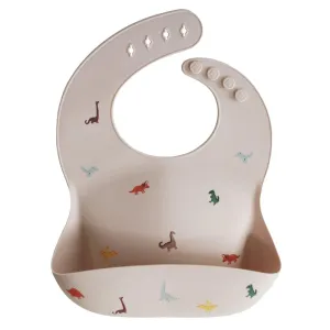 Bib - Silicone - Dinosours
