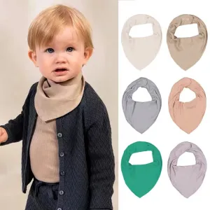 Bobbie Triangle Baby Cotton Bibs