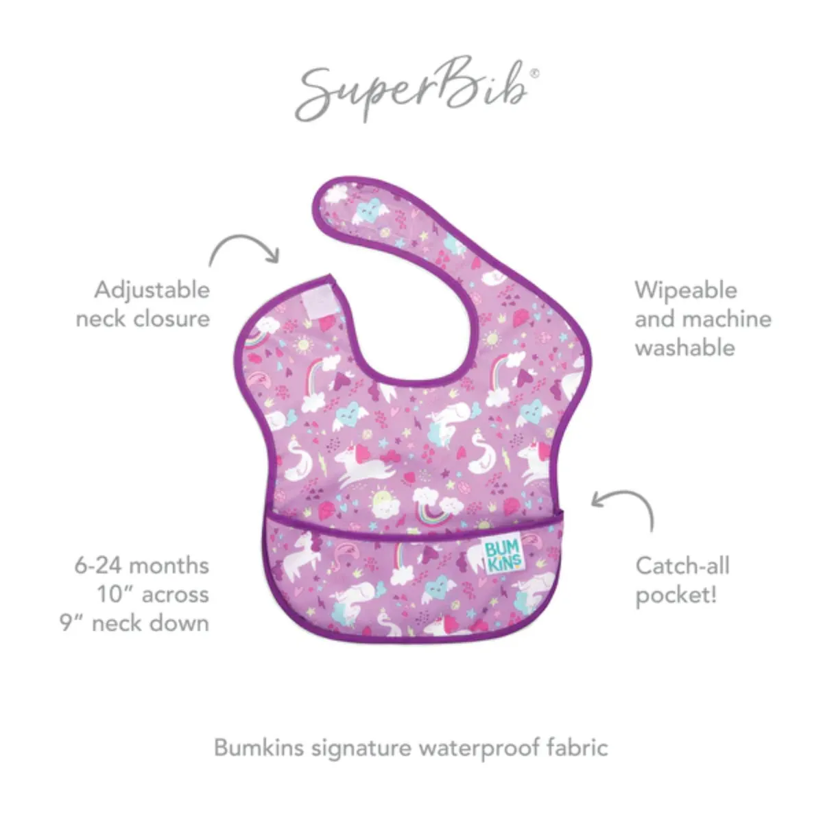Bumkins Waterproof Super Bib