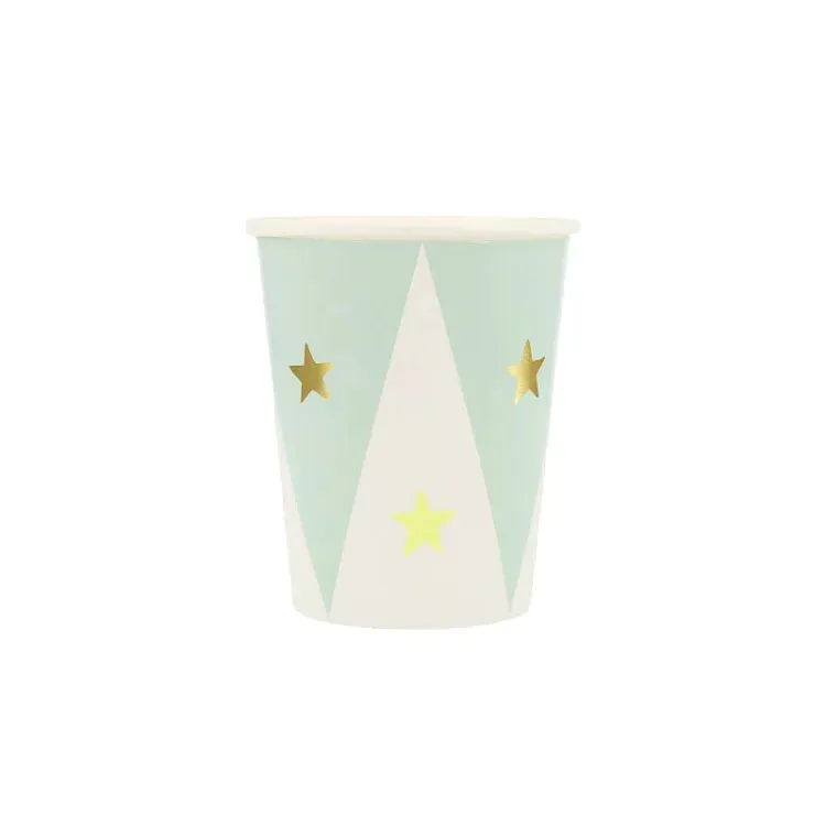 Circus Cups (x 8)