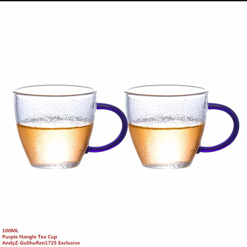 Contemporary Heat-Resistant Glass Teacup
