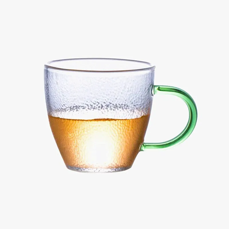 Contemporary Heat-Resistant Glass Teacup