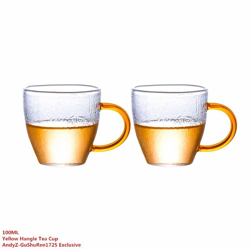 Contemporary Heat-Resistant Glass Teacup