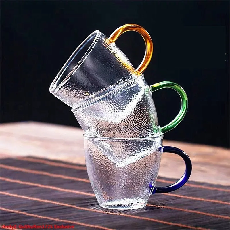 Contemporary Heat-Resistant Glass Teacup