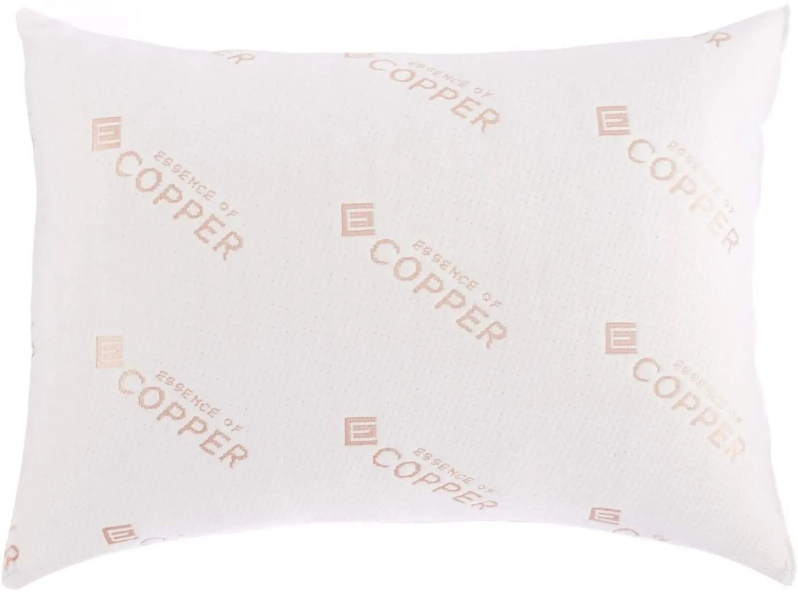 Copper  Pillow Bamboo Memory Foam - Antibacterial Head, Neck & Back Support