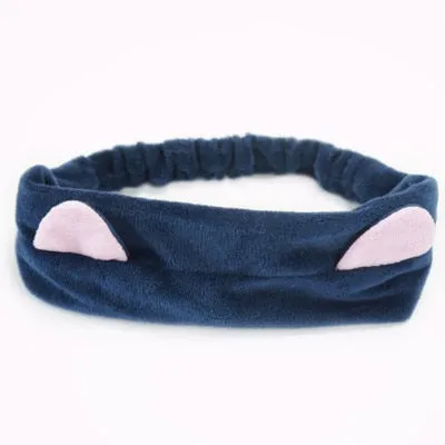 Cute Elastic Cat Ears Headband