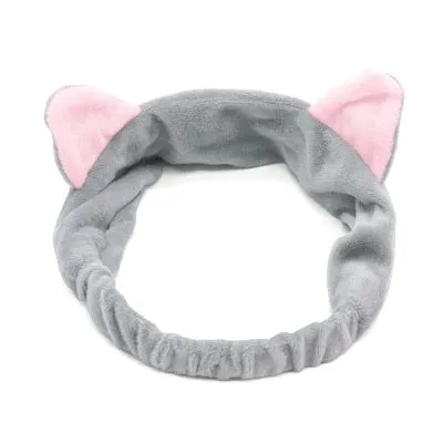 Cute Elastic Cat Ears Headband