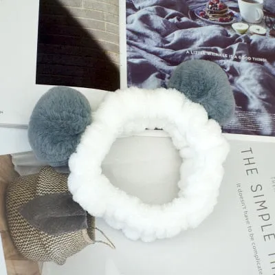Cute Elastic Cat Ears Headband