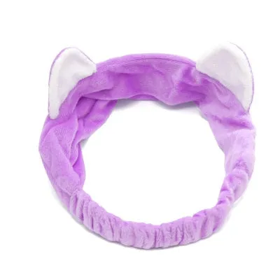 Cute Elastic Cat Ears Headband