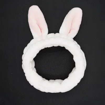 Cute Elastic Cat Ears Headband
