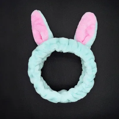 Cute Elastic Cat Ears Headband