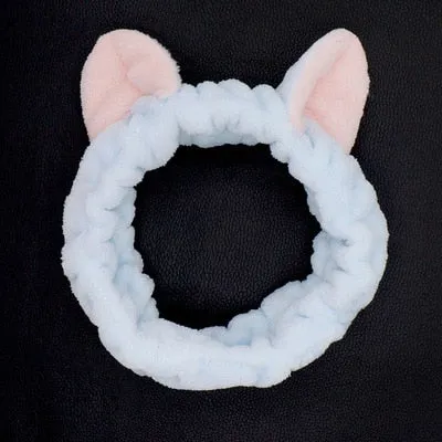Cute Elastic Cat Ears Headband