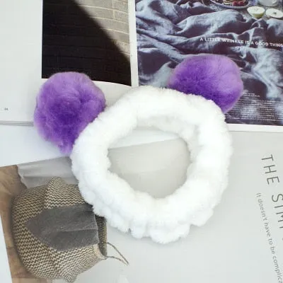 Cute Elastic Cat Ears Headband