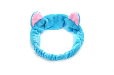 Cute Elastic Cat Ears Headband