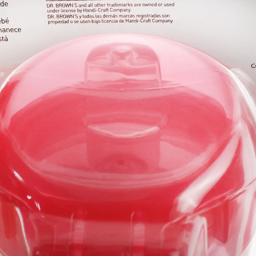 Dr. Brown's Soft Spout Transition Cup Pink 6M 