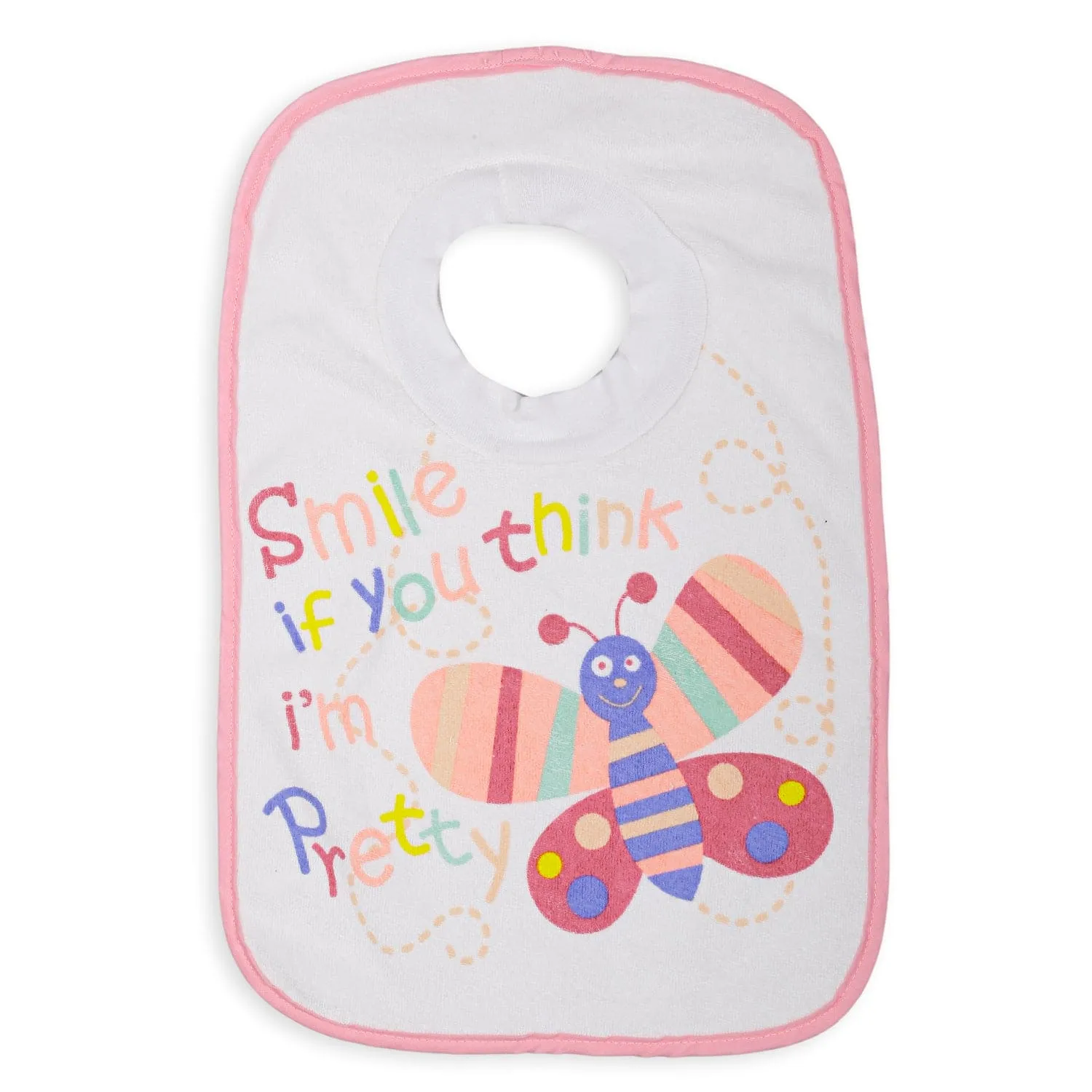 Feeding Bib Butterfly Multicolour
