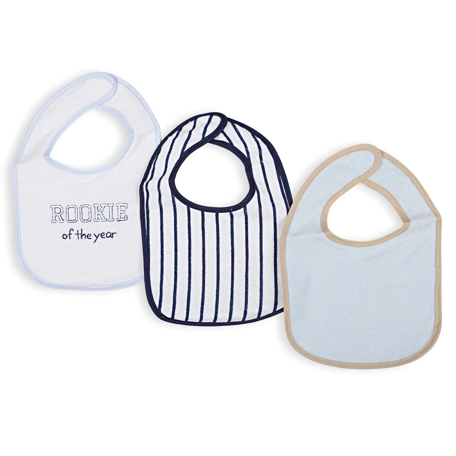 Feeding Bibs Pack Of 5 Baseball Rookie Multicolour