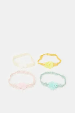 Girls Assorted Headbands Set (Pack of 4)