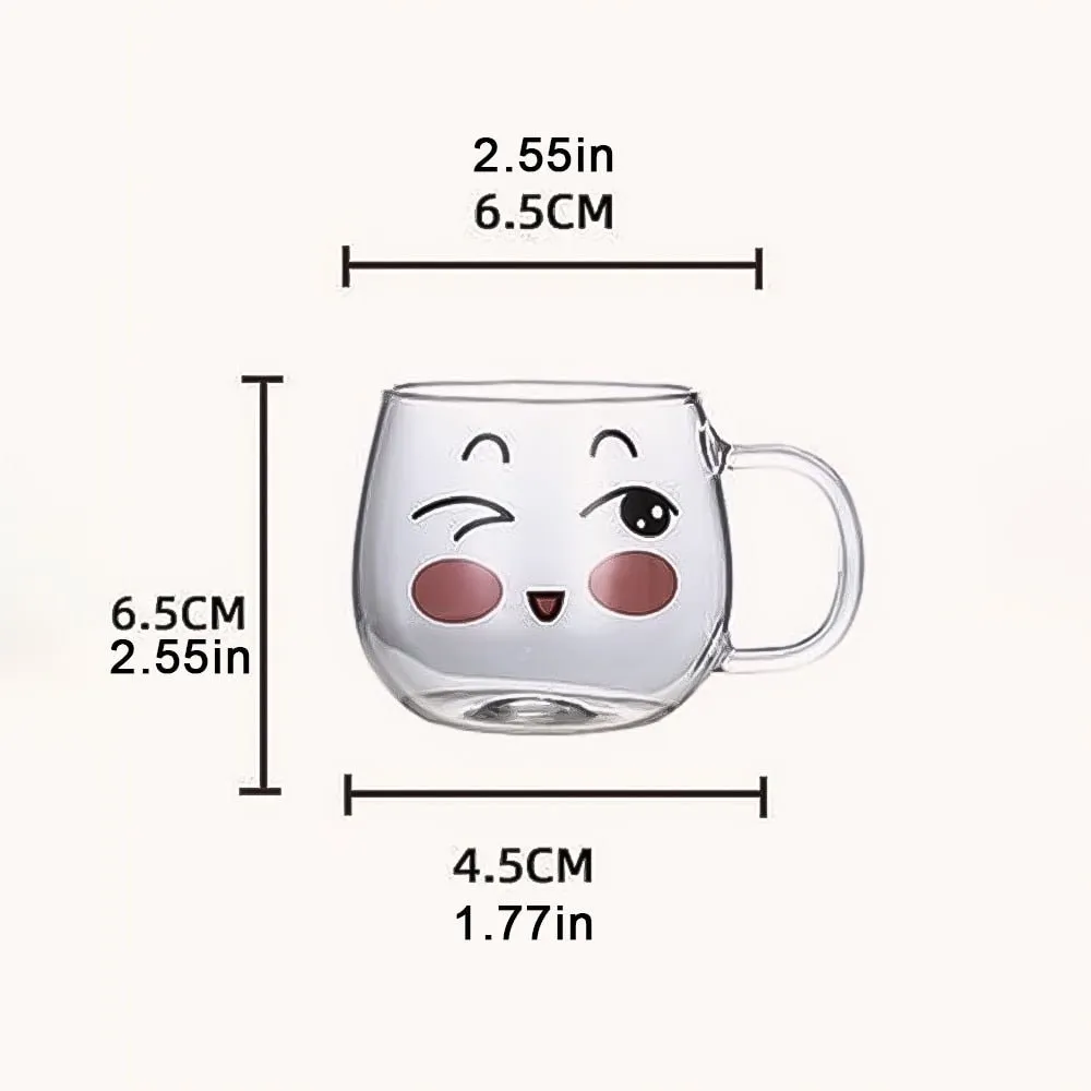 Heat Resistant Glass Mug - 200ml
