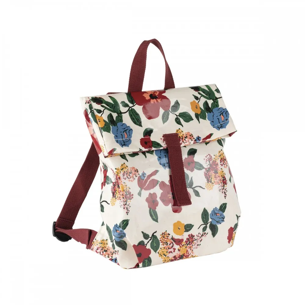 Hibiscus Backpack Mini-Messenger