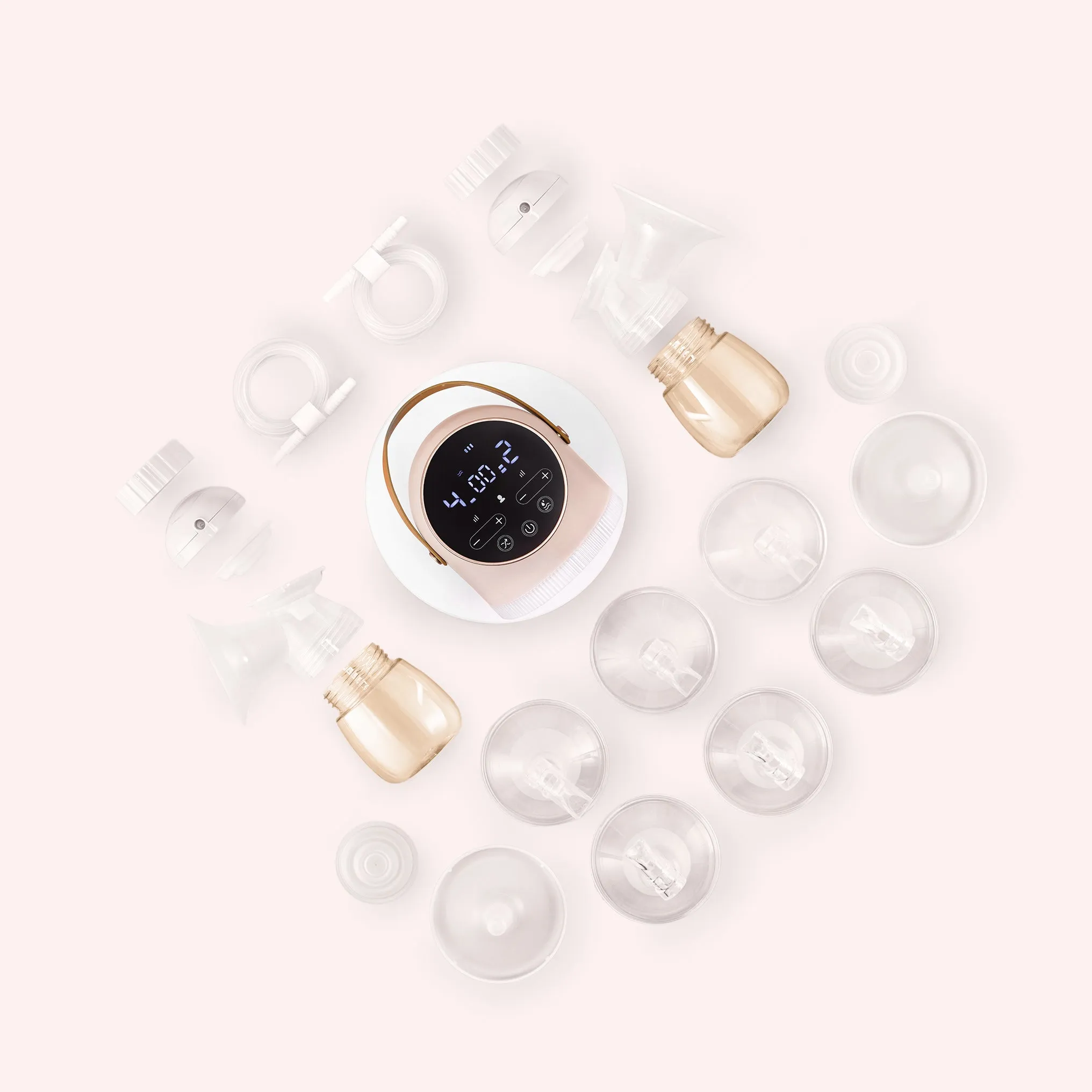 Hospital Grade Pink Breast Pump