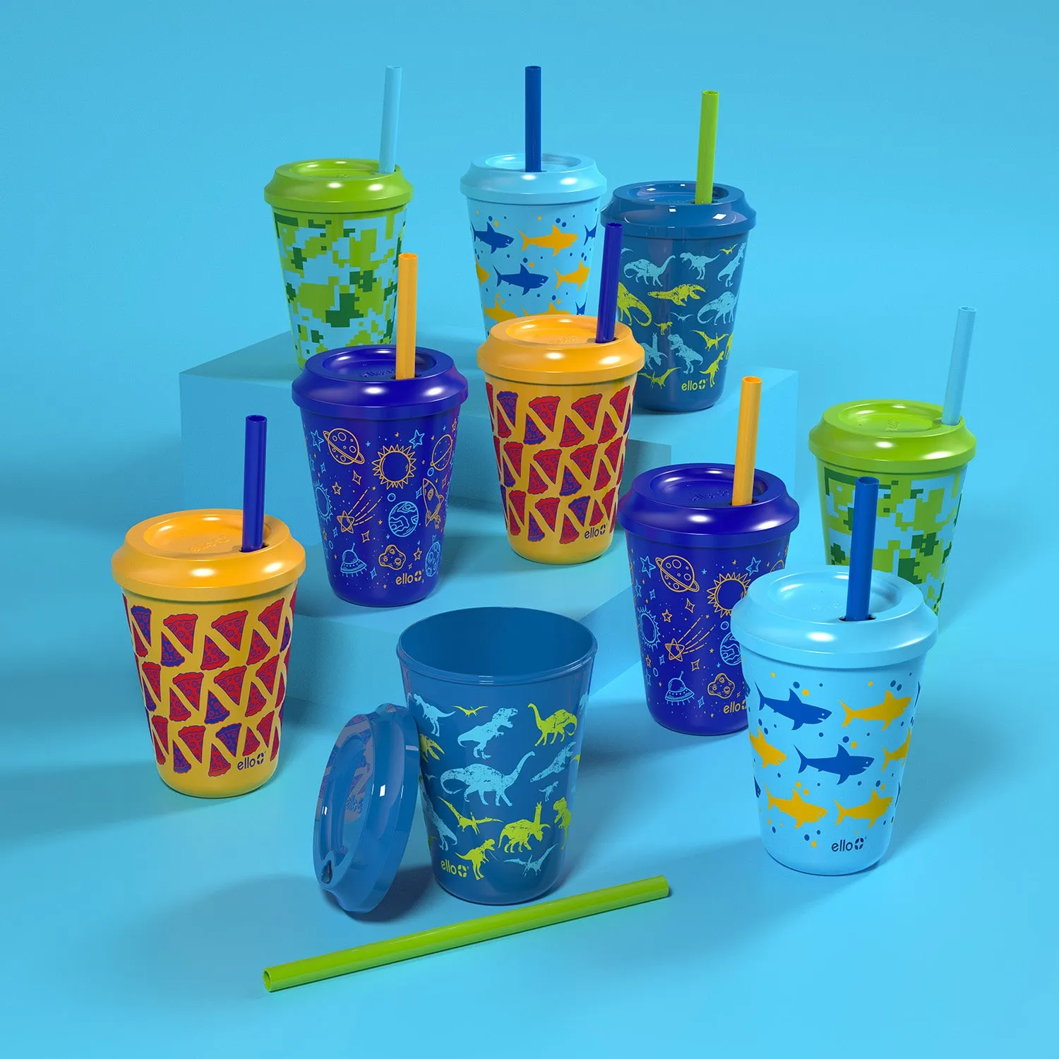 Kids 12oz Color Changing Cups 10 Pack