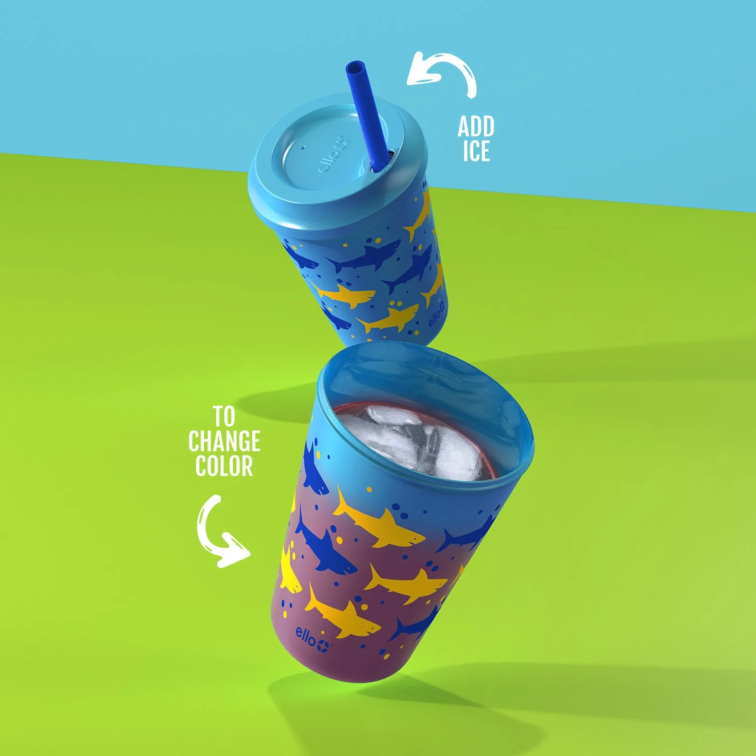 Kids 12oz Color Changing Cups 10 Pack