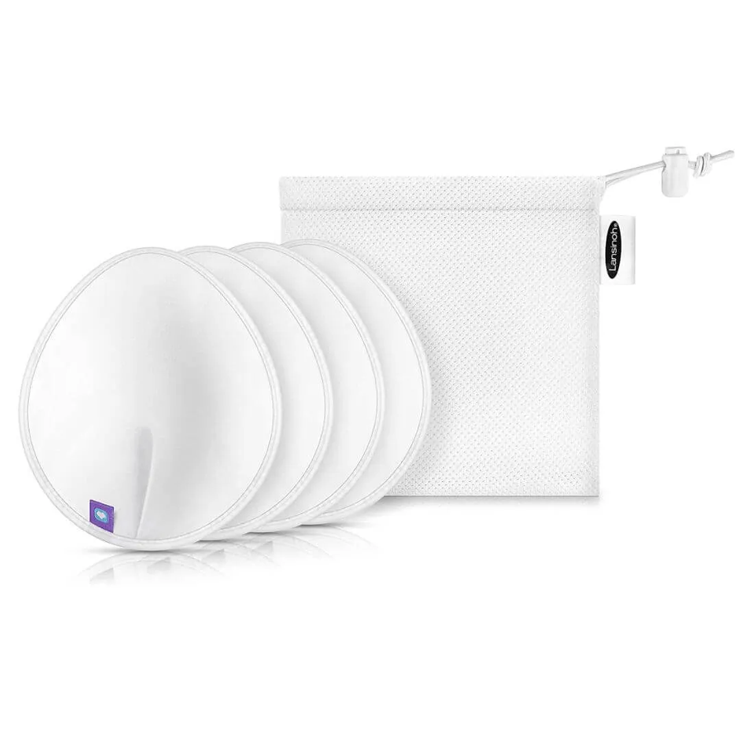 Lansinoh Washable Nursing Pads - 4pk (White)