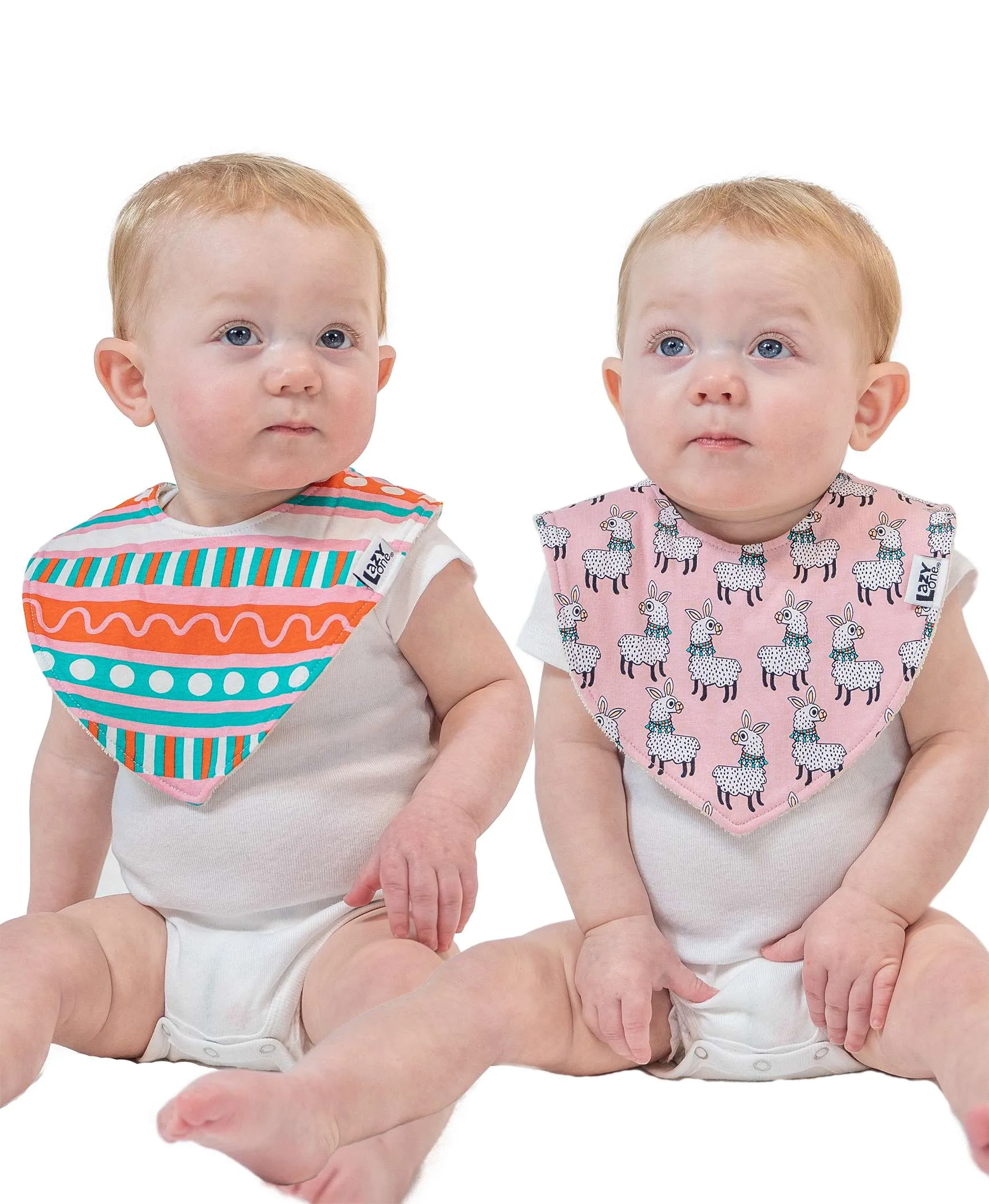 Llama 2 Pack Infant Bandana Bib