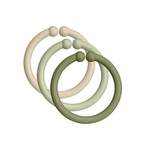 Loops (12 Pcs) - Vanilla / Sage / Olive