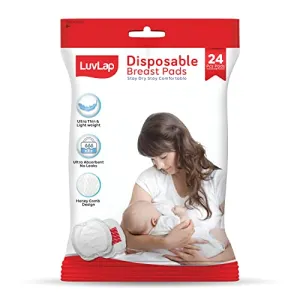 LuvLap Breast Pads - 24's Pack