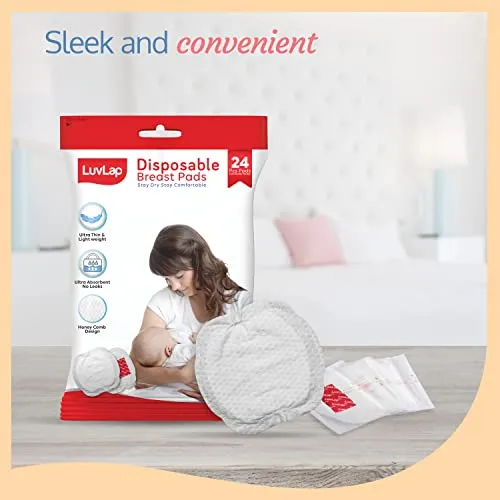 LuvLap Breast Pads - 24's Pack