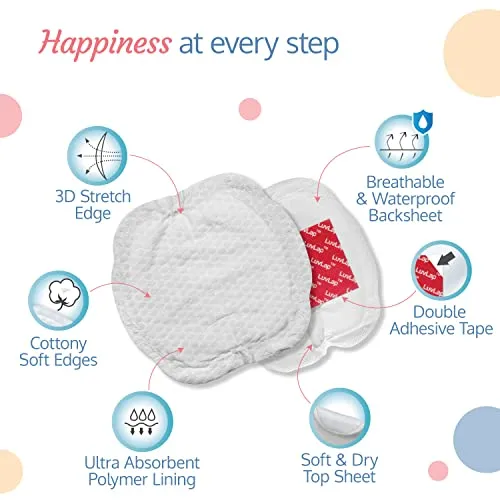 LuvLap Breast Pads - 24's Pack