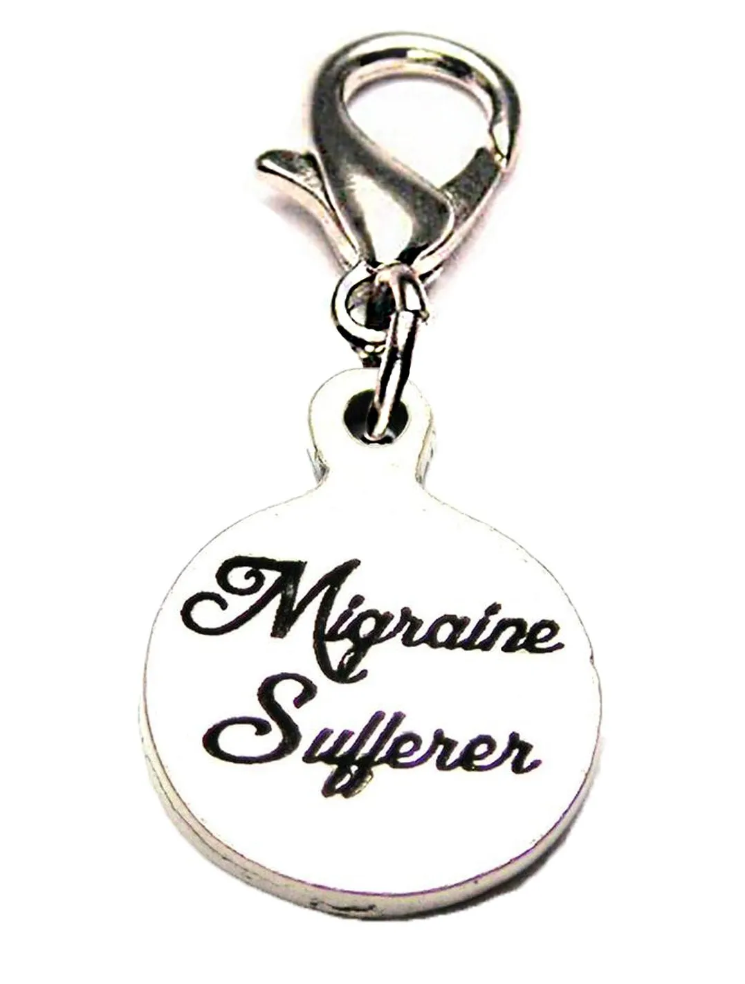 Migraine Sufferer Zipper Pull