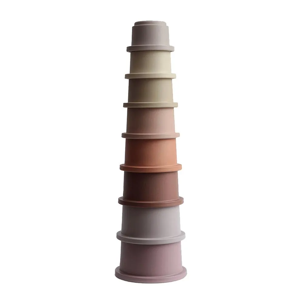 Mushie Stacking Cups Toy