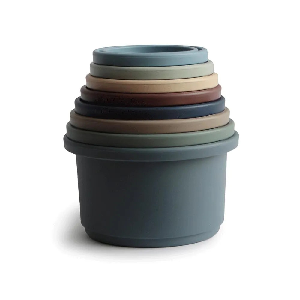Mushie Stacking Cups Toy