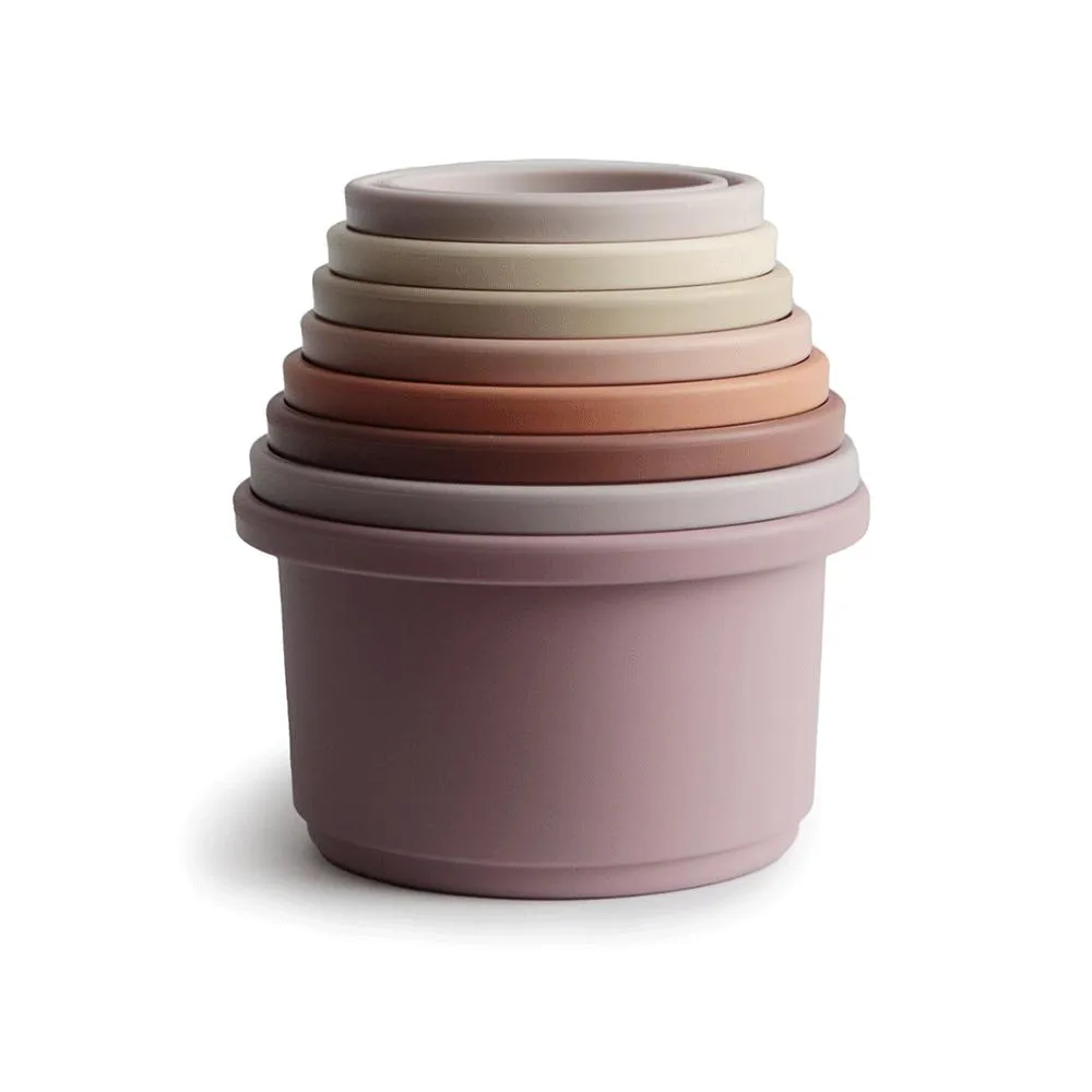 Mushie Stacking Cups Toy