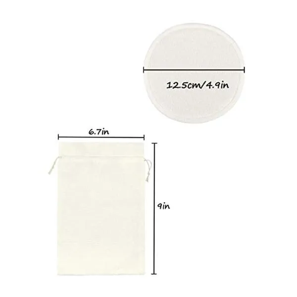 Organic Cotton Pack of 8 Nursing Pads